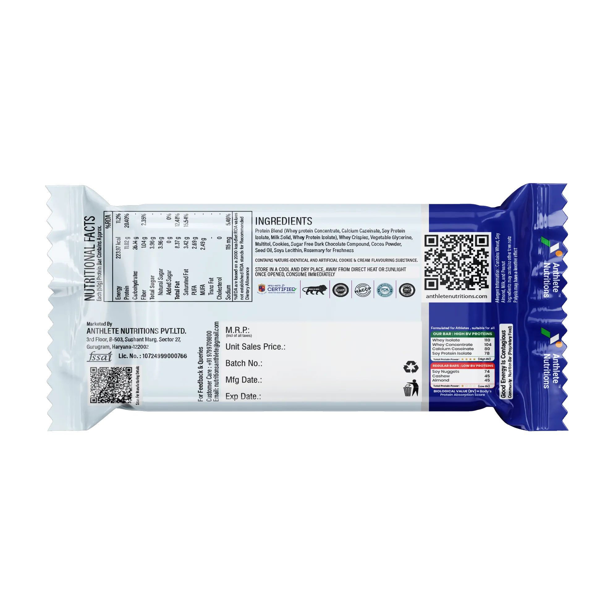Anthlete Nutritions
