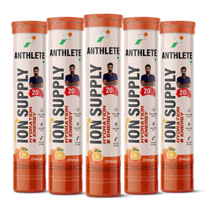 Ion supply Orange Pack of 5