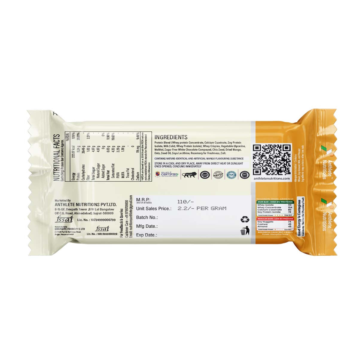 Anthlete Nutritions