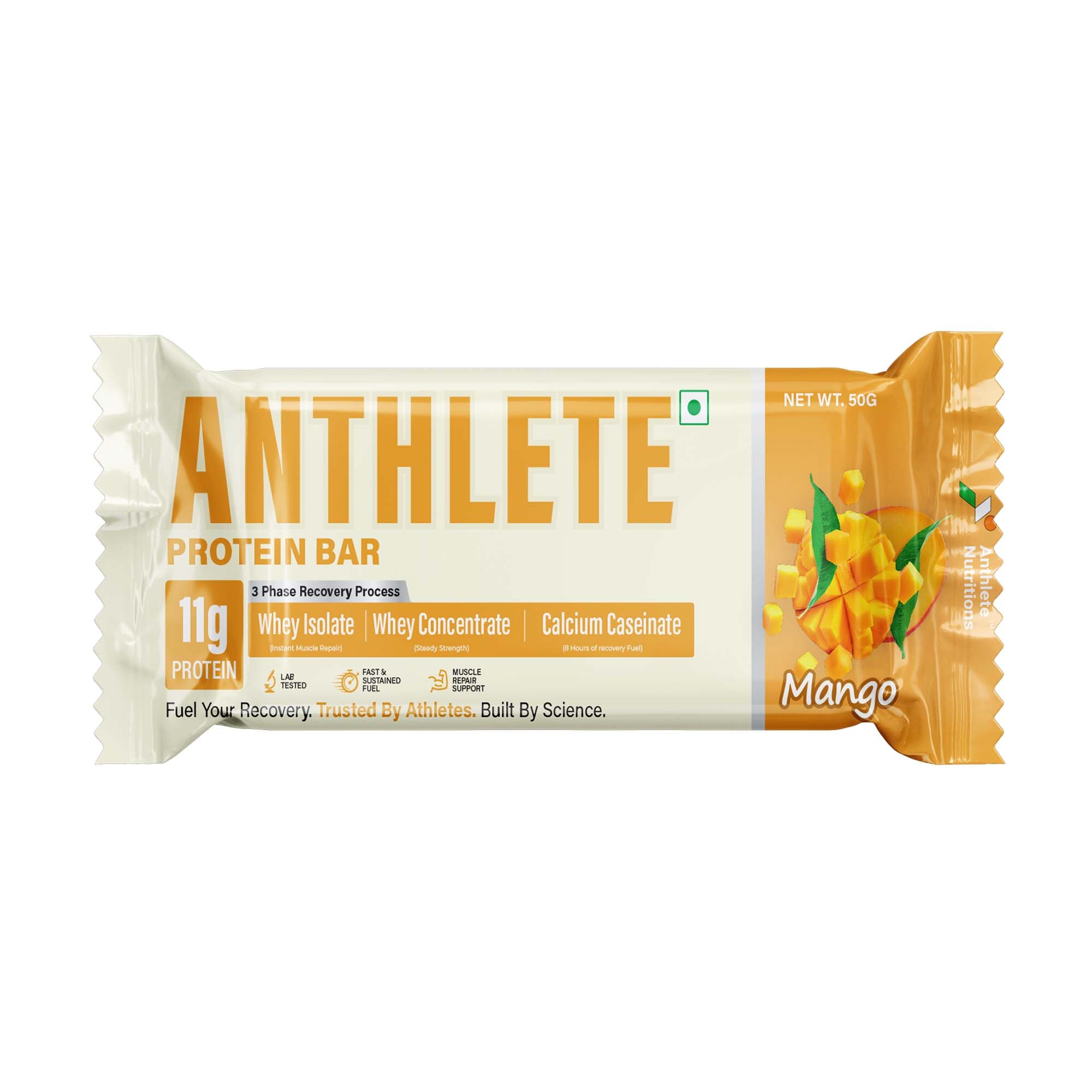 Anthlete High-Performance Protein Bar | Mango Flavor | Pack of 7