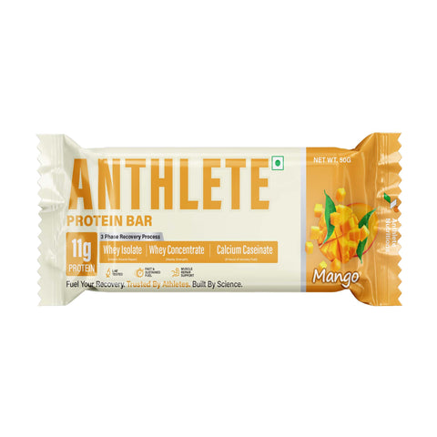 Anthlete High-Performance Protein Bar | Mango Flavor | Pack of 7