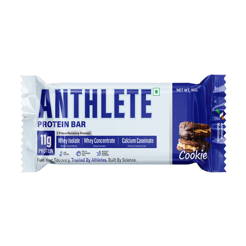 Anthlete High-Performance Protein Bar | Hazelnut Flavor | Pack of 7