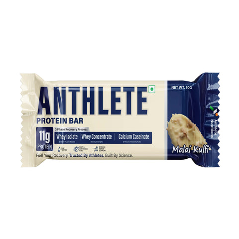 Anthlete High-Performance Protein Bar | Hazelnut Flavor | Pack of 7
