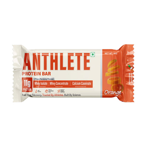 Anthlete High-Performance Protein Bar | Hazelnut Flavor | Pack of 7