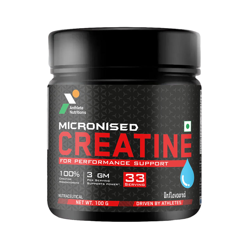 Anthlete Micronised Creatine Powder | Unflavoured | 100 g
