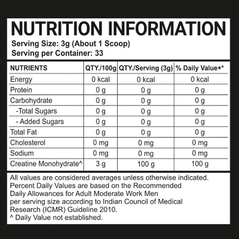 Anthlete Micronised Creatine Powder | Unflavoured | 100 g