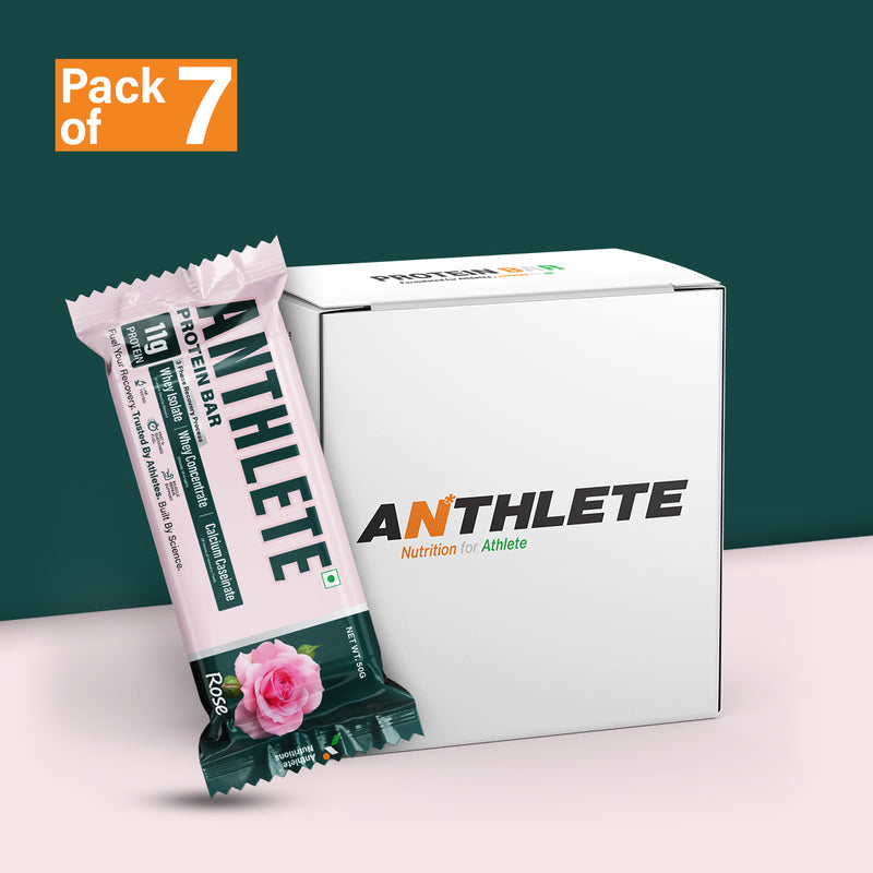 Protein bar Rose - Pack of 7